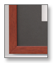 Fruitwood Frame Dark Gray Matt